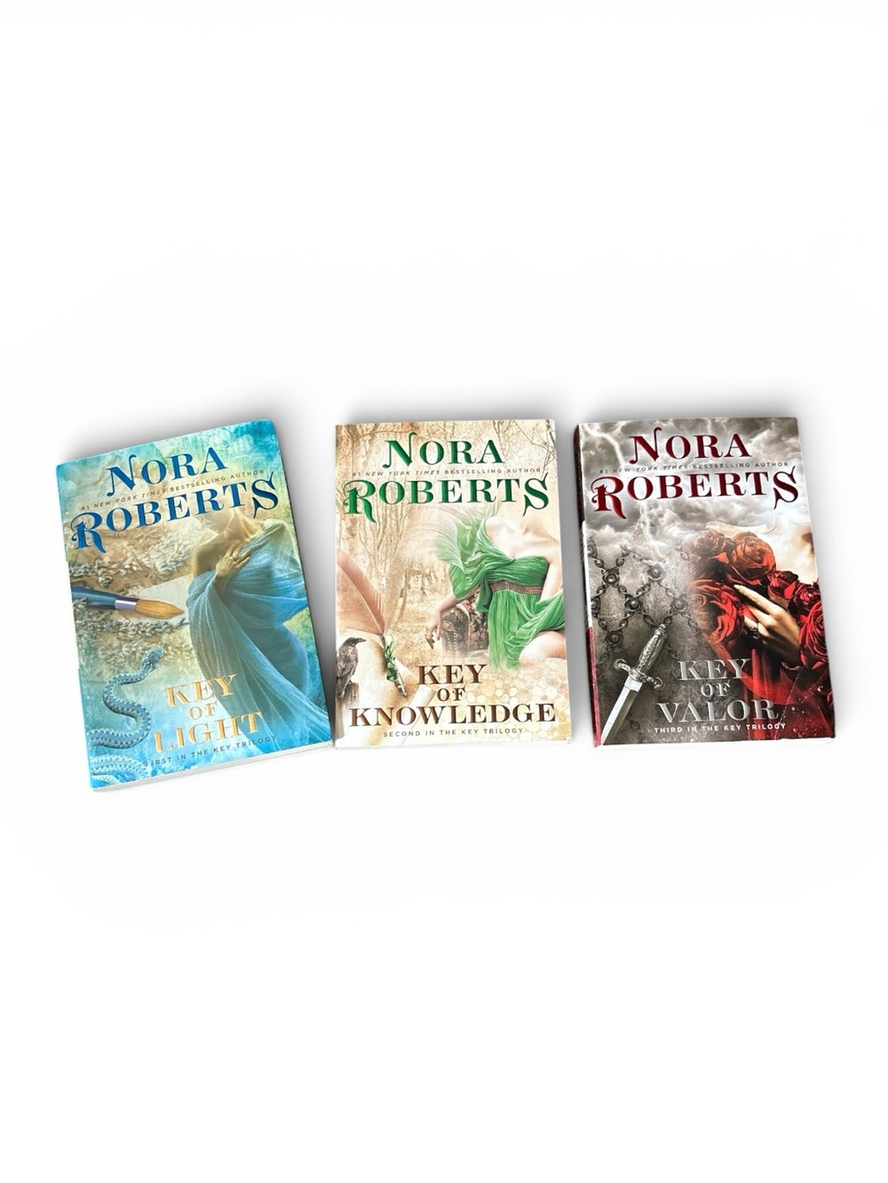 🗝 Nora Roberts Key Trilogy Complete Set Paperbacks